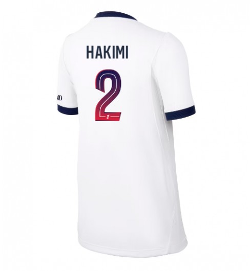 Paris Saint-Germain Achraf Hakimi #2 Vieraspaita Naisten 2026-27 Lyhythihainen Paris Saint-Germain Achraf Hakimi #2 Vieraspaita Naisten 2026-27 Lyhythihainen